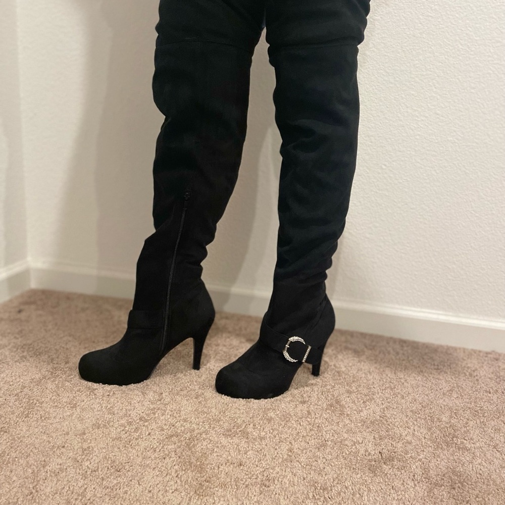 Slightly used; size 8.5
